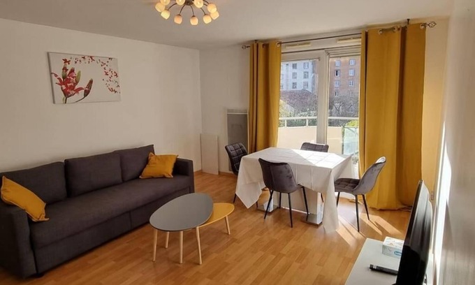 Koenigshoffen Est Apartment | 3P Calme Avec Parking Proche Centre Ville et Gare TGV
