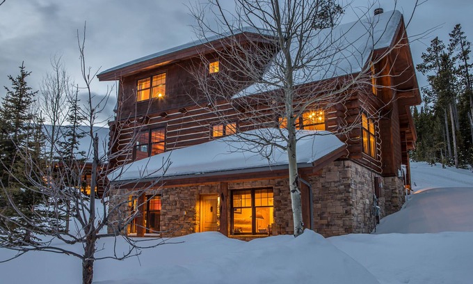 Powder Ridge Ski Chalet | 4 Bedroom Ski-In-Ski-Out Big Sky Cabin