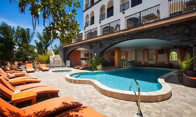 Belle Vista Hotel | 4 Units, King Partial View at The Hotel Zamora, Outdoor Pool