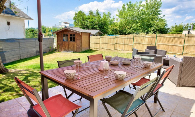 Ile-Tudy Ski Chalet | 4000m from Teven Beach, house for 6