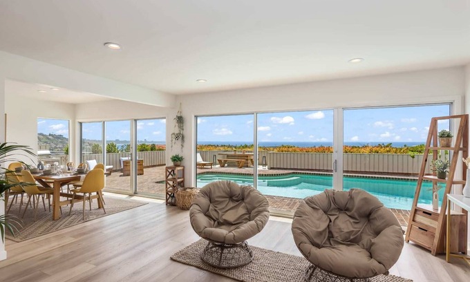 Malibu House | 4B/3B Ocean View Home with Pool