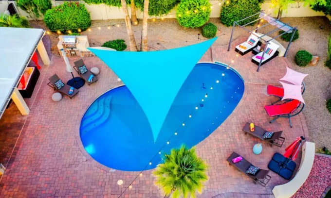 Cactus Glen House | 4BR Scottsdale:Pool Golf& Arcade
