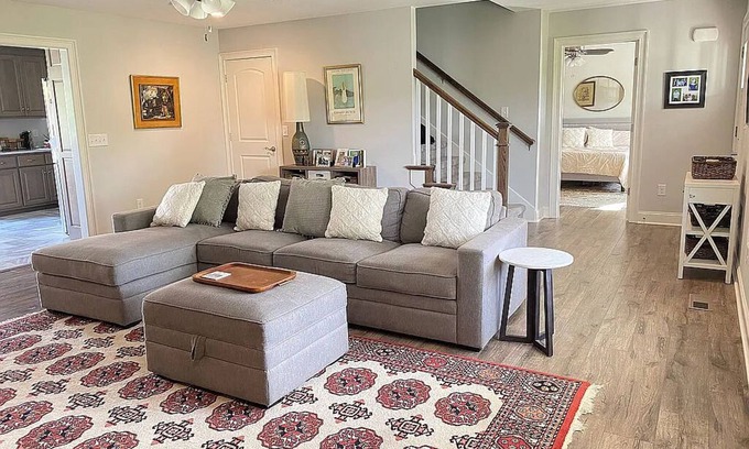Manchester House | 5 BR, 3 BA home near I-24 in incredible neighborhood- perfect mid term rental