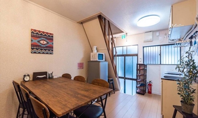 Joto House | 5 mins from Kyobashi Station A 2storey house pe - Chachamaru Osaka Castle Park/Osaka Ōsaka