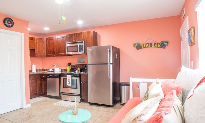 Madeira Beach Apartment | 5 O'Clock Somewhere Across the Street from Beach Access