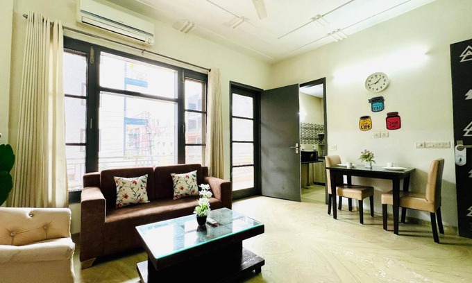 Gurugram Apartment | 56 m² Apartment ∙ 1 bedroom ∙ 2 guests