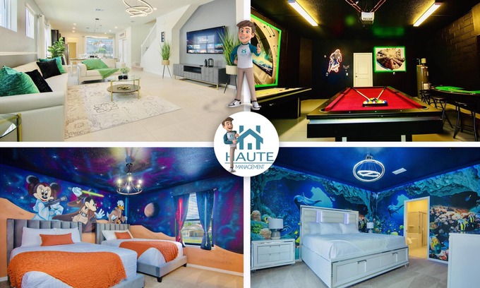 Davenport House | * 5BD-SUITE 5.5BT w/GameRoomFREE-Resort 8mi/Disney