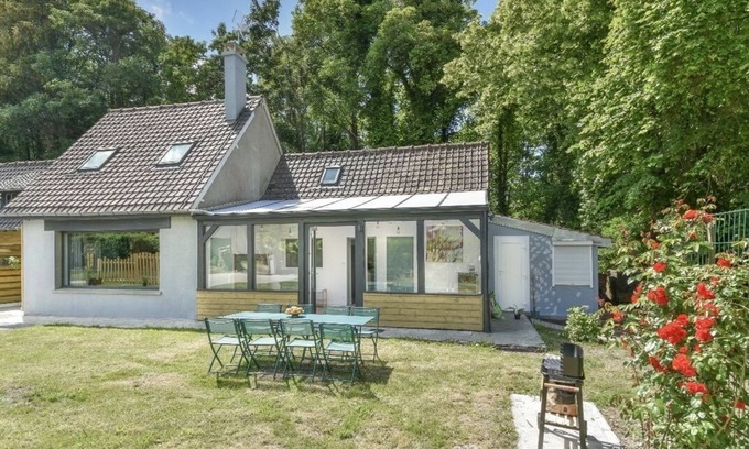 Camiers House | 6/8 person apartment with garden, forest and 5 min from the beach
