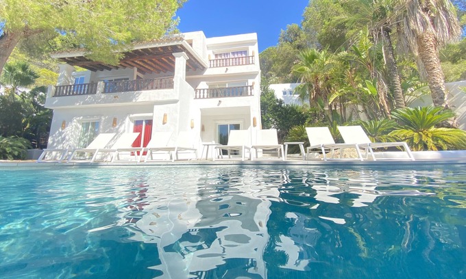 Sant Joan de Labritja Villa | 7 bedrooms, 8 bath, Can Blanc, Luxury Villa Private Pool And Best Sea Views