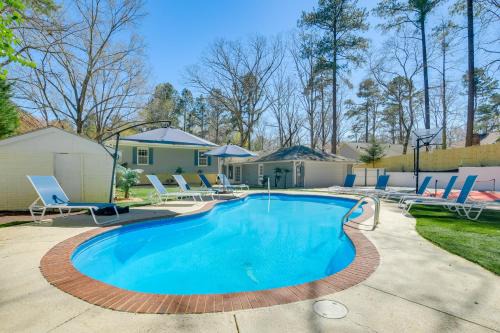 Durham House | 7 Mi to Dtwn Durham Home with Hot Tub and Game Room!