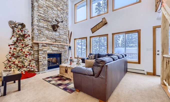 Quandary Village Cabin | 7th Nt FREE! A Mountain Retreat! Hot Tub & BBQ. Views & Wildlife. Dogs Stay Free