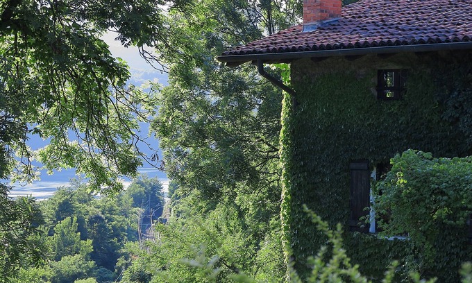 Carcegna House | A Orta's lake view paradise, large house with beautiful private garden