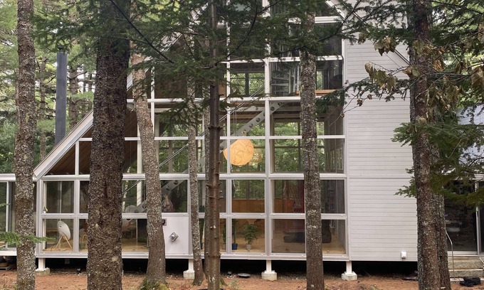 Mount Desert House | A Prism in the Wood