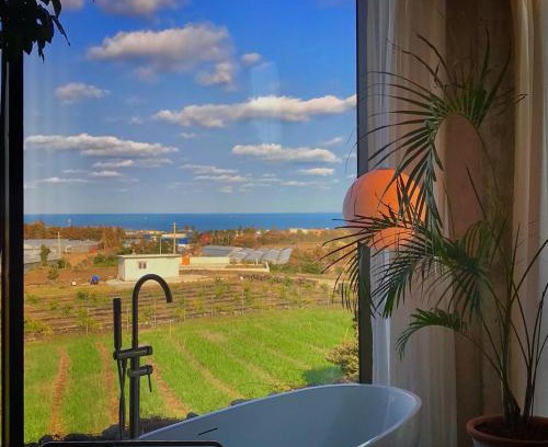 Aewol House | A private space in the western village of Jeju, where you can see the ocean of Aewol and Hallasan, pet-friendly