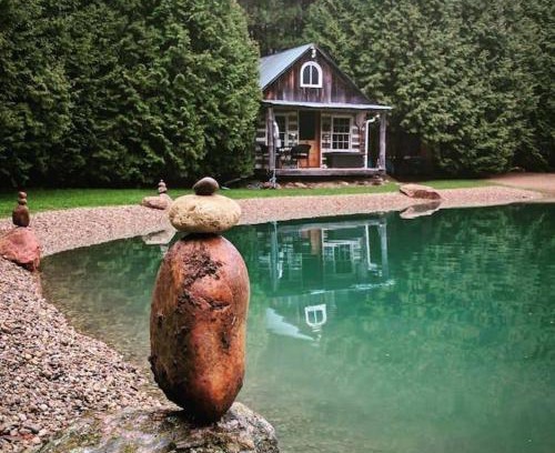 Mono House | A rustic cabin in the woods