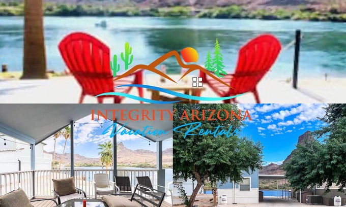 Parker Dam House | A Stairway to Heaven! Right on the River!