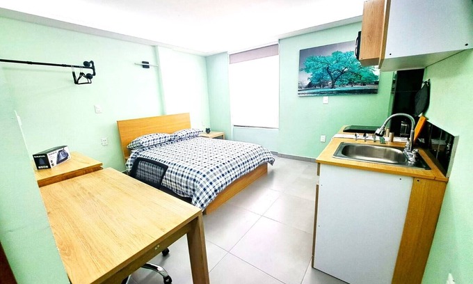 Cuautitlan Izcalli Apartment | A11 Full Suite Mini Dept at Plaza Acequia A11