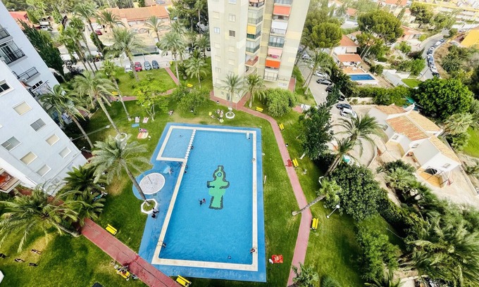 Benidorm Apartment | A697 - Nice apartment in urbanization with pool and parking
