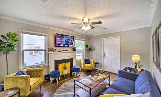 Turner Park House | Adorable Tulsa Home < 2 Mi to Expo Center!