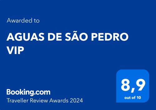 Aguas de Sao Pedro Apartment | AGUAS DE SÃO PEDRO VIP