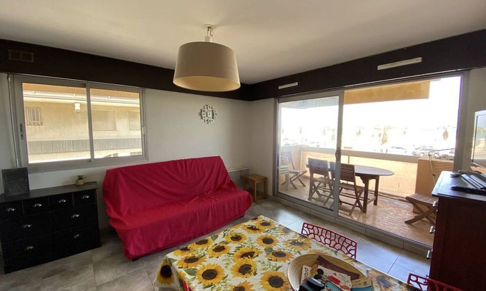 Le Grand Large Apartment | Air-conditioned apartment for 4 with sea view