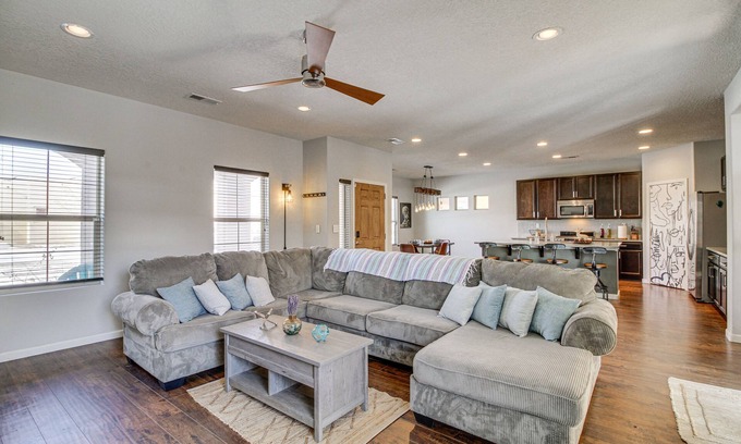 Mesa Del Sol Innovation Park House | Albuquerque Home w/Private Hot Tub: Pets Welcome