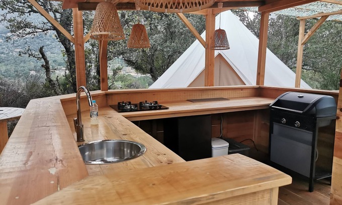 Castirla Cabin | Alone in the world, zen glamping in the heart of the maquis 10km from Corte, calm, nature break