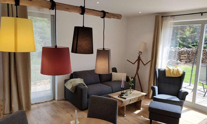 Bohme Apartment | Alpaca Lodge Kirchwahlingen