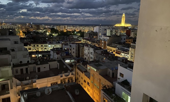 Casablanca Apartment | Amazing view overlooking the ocean and Hassan 2
