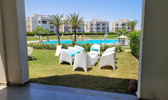 Sidi Abd El-Rahman House | Amwaj Ground floor 3BR challet