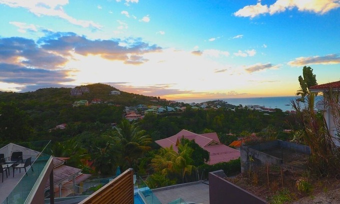 Trois-Ilets Apartment | ANKAY Superb sea view, comfortable apartment, THREE ILETS, private swimming pool