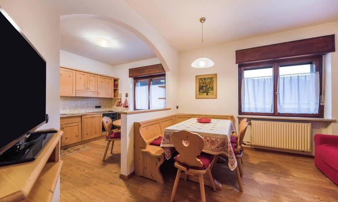 Castello-Molina di Fiemme Apartment | Apartment "La Pratolina" with Mountain View, Terrace & Garden