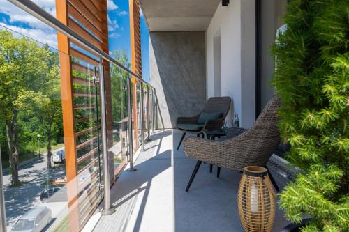 Polanica-Zdroj Apartment | Apartament Green Park, Polanica Residence, garaż podziemny & mini SPA & Rowery