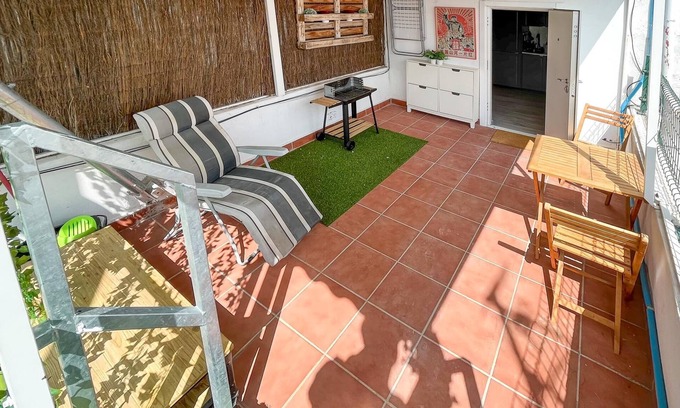Puerta del Angel Apartment | Apartamento El Ático de Madrid, vistas a la ciudad