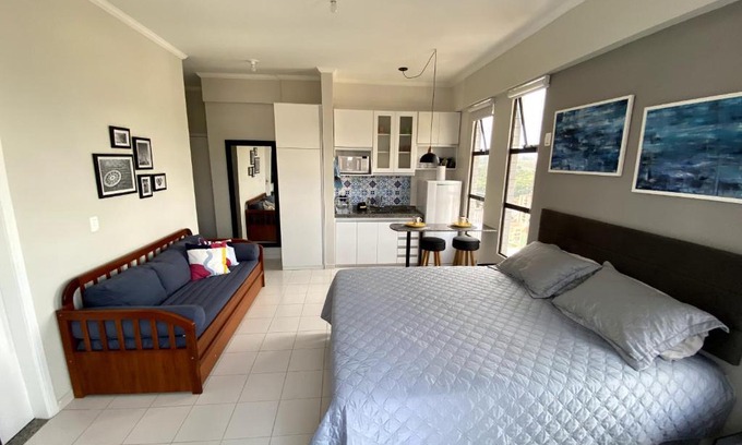 Caxambu Apartment | Apartamento Studio - Novíssimo e Aconchegante em Caxambu MG