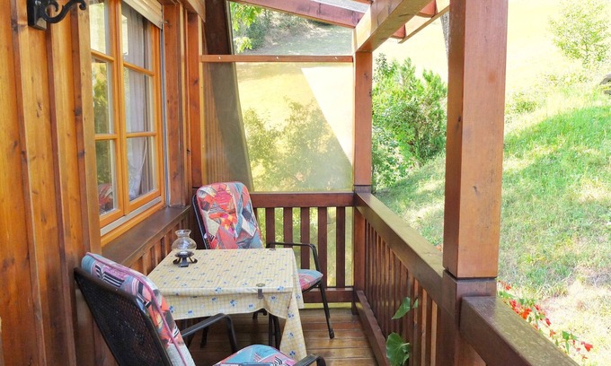 Bad Rippoldsau-Schapbach Apartment | Apartment 'Waldblick, 50 Qm' with Shared Garden, Balcony and Wi-Fi