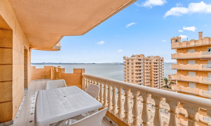 San Javier Apartment | Apartment 'Castillo De Mar F2 Torre Sur 10a' with Sea View