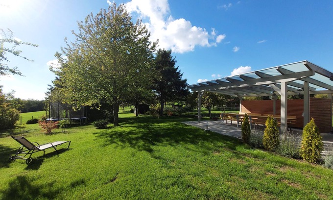 Oberscheidweiler Apartment | Apartment, 150 m² for 6 adults + children in the middle of the green in the Eifel-Moselle region