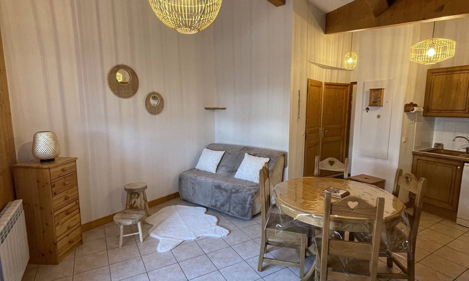 Praz-sur-Arly Apartment | Apartment 4/6 people 400 m from the slopes