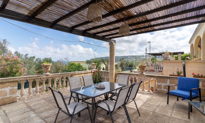 Marina Serra Apartment | Apartment 'Appartamento Glicine' with Sea View, Private Terrace and Wi-Fi