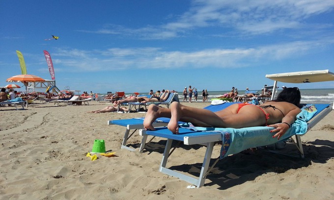 San Giuliano a Mare Apartment | Apartment Beachfront with big Balcony "Seaview" for up 7 Guests in Rimini