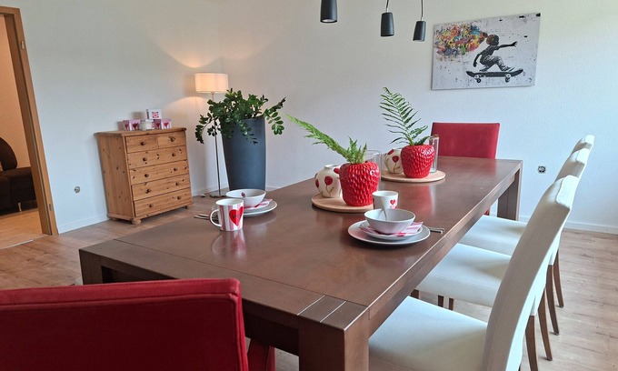 Sankt Georgen im Schwarzwald Apartment | Apartment 'Bei Tanja Und Marcus' with Private Terrace, Private Garden and Wi-Fi