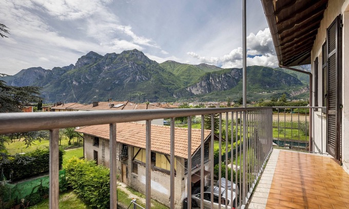 Arco Apartment | Apartment 'Casa La Sentinella Arco San Giorgio' with Mountain View, Balcony and Wi-Fi
