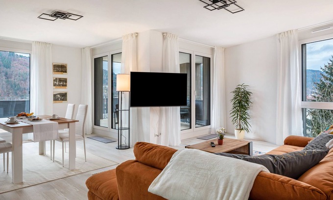 Waldkirch Apartment | Apartment 'Felsenkeller 15' with 29m² terrace and loggia