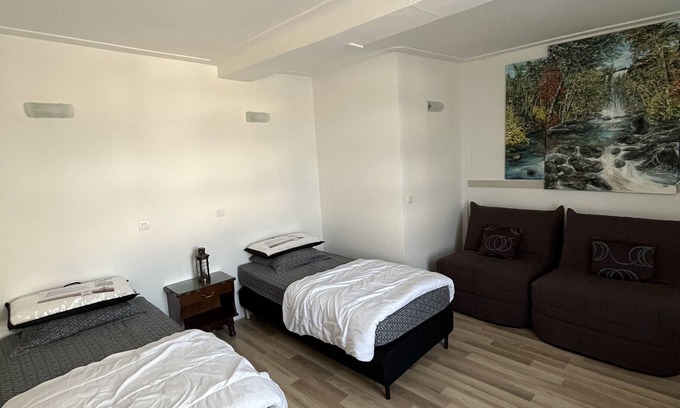 Saint-Eloy-les-Mines Apartment | Apartment 'Le Bellagio' with Shared Terrace and Wi-Fi
