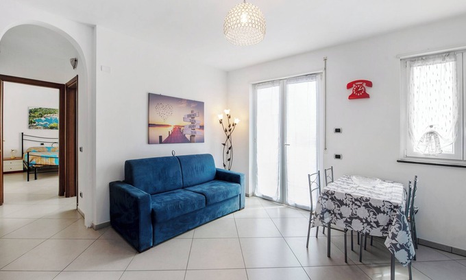 Savona Apartment | Apartment 'Frontemare' with Sea View, Wi-Fi and Air Conditioning