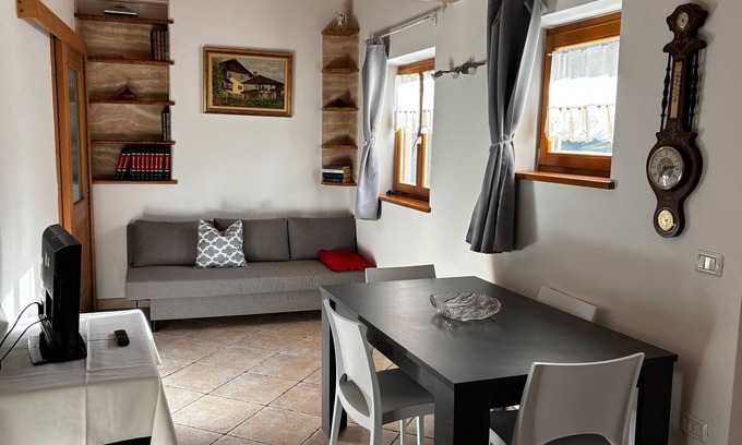 Tesero Apartment | Apartment 'Goldener Schnee Tesero' with Mountain View, Private Terrace and Wi-Fi