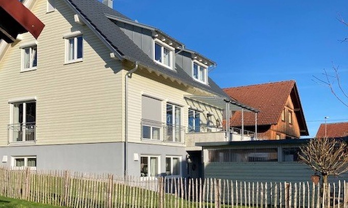 Horgenzell Apartment | Apartment 'Igel' with Private Terrace and Wi-Fi