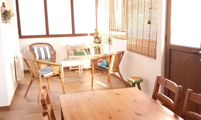 Sales Cottage | Apartment in a rural house with a small garden.Pets allowed