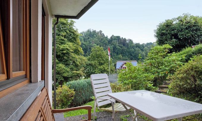 Schiltach Apartment | Apartment 'Joos' with Shared Terrace, Shared Garden and Wi-Fi